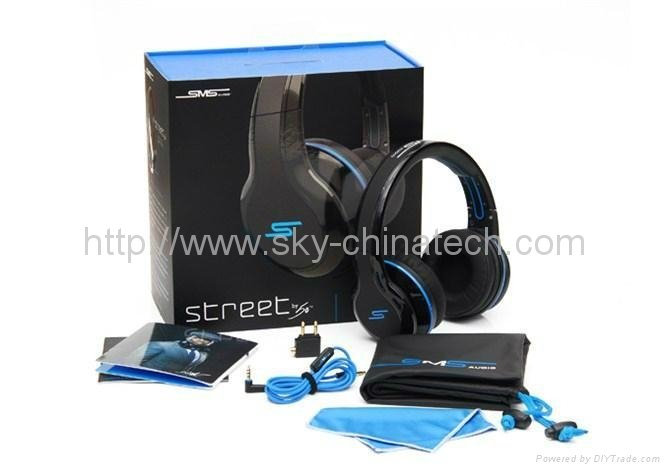 Wireless Headphones SMS Audio SYNC by 50 Cent 2012 Latest Design black 5