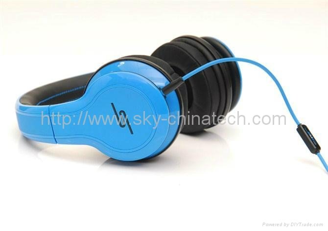 Wireless Headphones SMS Audio SYNC by 50 Cent 2012 Latest Design blue 3