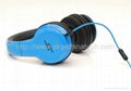 Wireless Headphones SMS Audio SYNC by 50 Cent 2012 Latest Design blue 3