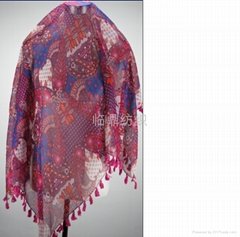 Printed Scarf With Fashion Design