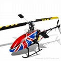 450 V2 RTF Trex Radio control RC helicopter 6Ch 3D 1