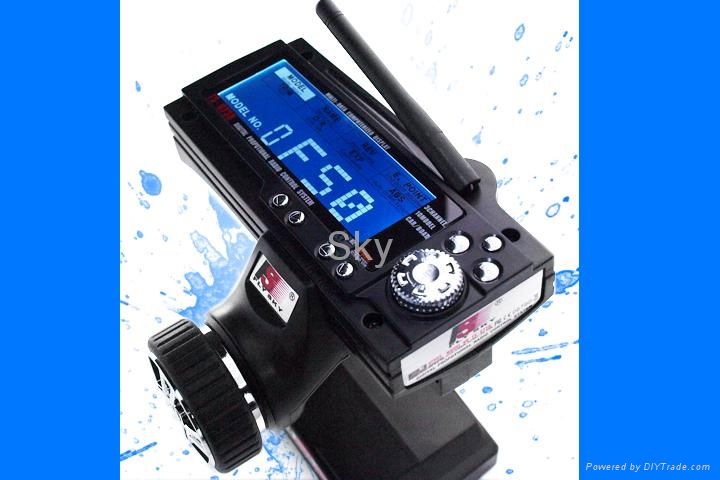 3 channel transmitter and receiver 2.4GHZ for RC car boat 4