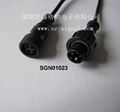 4PIN molding led waterproof connector