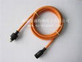 Mini-Din waterproof connector cable