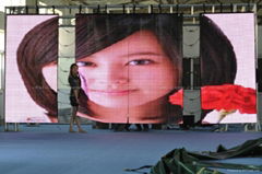 Pitch18 Flexible LED Display Screen is your best choice for  Stage Background