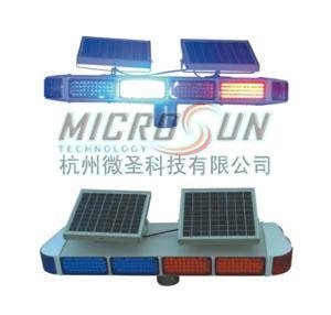 Solar Traffic Warning Lightbar
