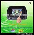 W-666 touch screen headrest DVD and monitor 