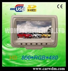 W-818 Headrest DVD and Monitor 