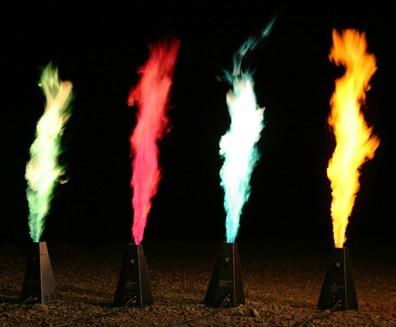 color flame projector 2