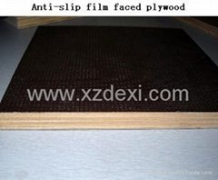Anti-slip film faced plywood