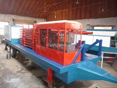 roof panel forming machine