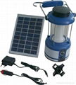 solar rechargeable camping lantern  1