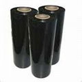 Extra security black PE film, wrapping