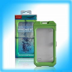 Waterproof protective case for Iphone4 and iphone 4s
