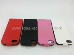 Iphone 5 PU leather case leather cover leathe pouch for iphone5