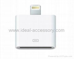 For Iphone5 lightning to 30 Pin Adapter