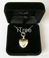 Solid Sterling Silver 925 Cremation Jewelry (HU-106) 1