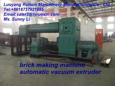 red soil brick making machine(double grade vacuum extruder) 4