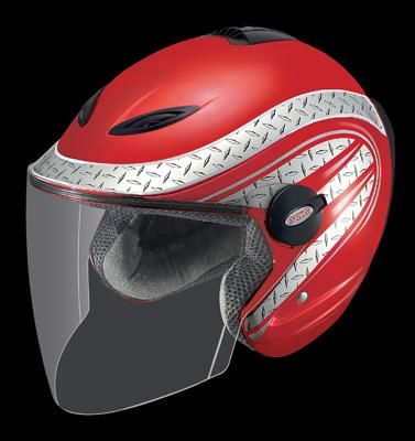 open face helmet for women