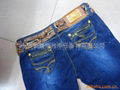 exported  fashion ladies jeans 3