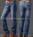 2012 hot sell fashion Europe and America version jeans branded women jeans 