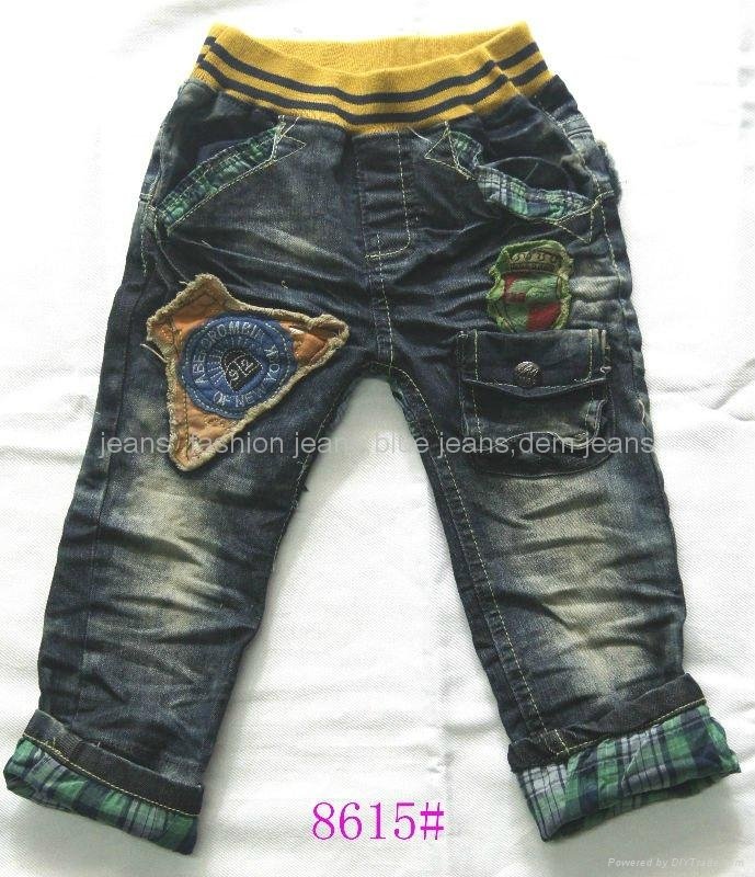 2011 fall newest stylish kids jeans & kids garments