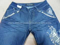 2011 hot sell new design fashion women jeans 