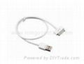 Apple Dock Connector to USB Cable 1