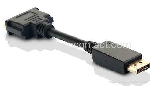 DP to DVI Cable Adapter 3