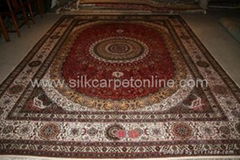 silk carpet/rugs