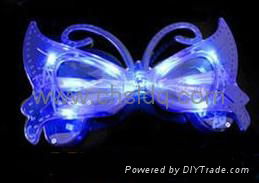 SL205 led party glasses，led glasses,butterfly fashion 