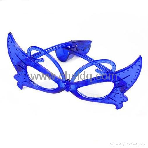 SL205 led party glasses，led glasses,butterfly fashion  5