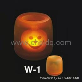 2011 NEW electric projection candle led light toy 2
