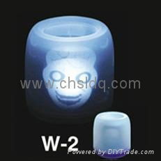 2011 NEW electric projection candle led light toy 3