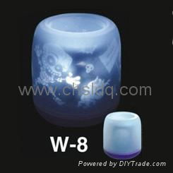 2011 NEW electric projection candle led light toy 5