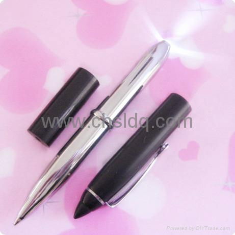 2011 Fancy bright metal led light pda pen 5