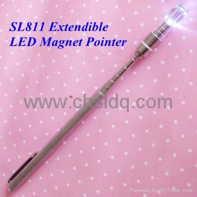 SL-811 telescopic bright LED magnetic pen 1