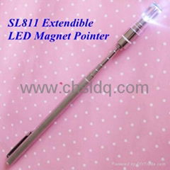 SL-811 telescopic bright LED magnetic pen