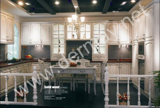 Demei Solid wood kitchen cabinet