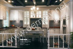 Demei Solid wood kitchen cabinet 