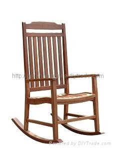 2011 hot selling outdoor leisure furniture wood rocking chair 2