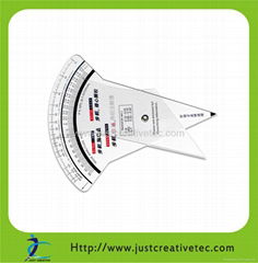 ECG cliper/Heart Rate ruler