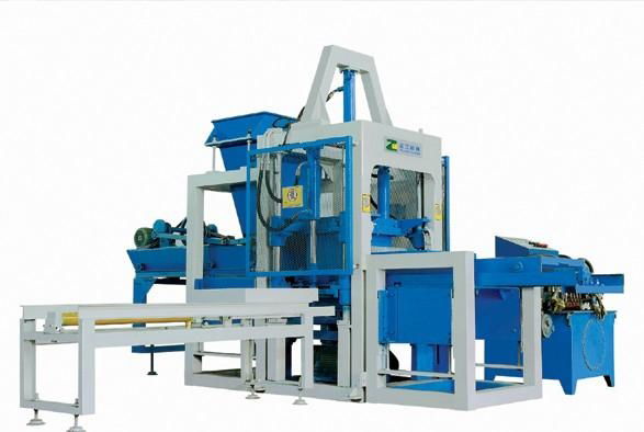 Semi-automatic Concrete Block Making Machine (QT3-20)