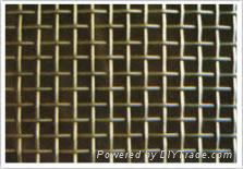 galvanized square wire mesh