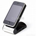 4 port usb hub mobile phone holder with charger 4