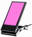 folding usb hub mobile phone holder with charger 5