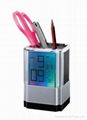 pen holder with calendar and timer 1