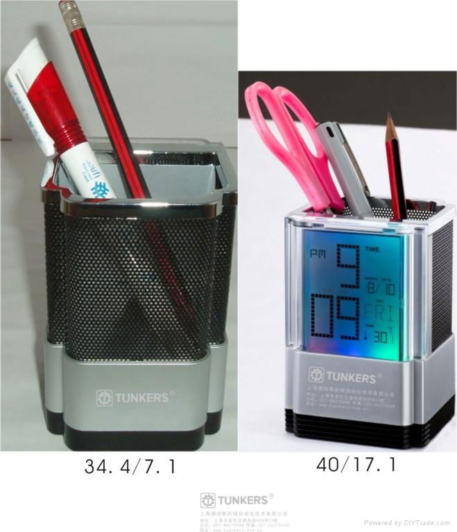 pen holder with calendar and timer 5