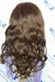 wonderful quality indian remy hair full lace wig  3