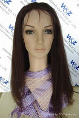 beautiful indian remy hair full lace wig